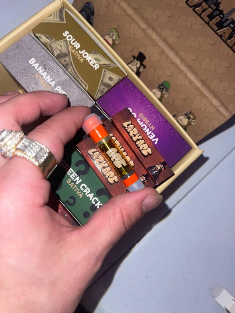 Lazy ape carts flavors
